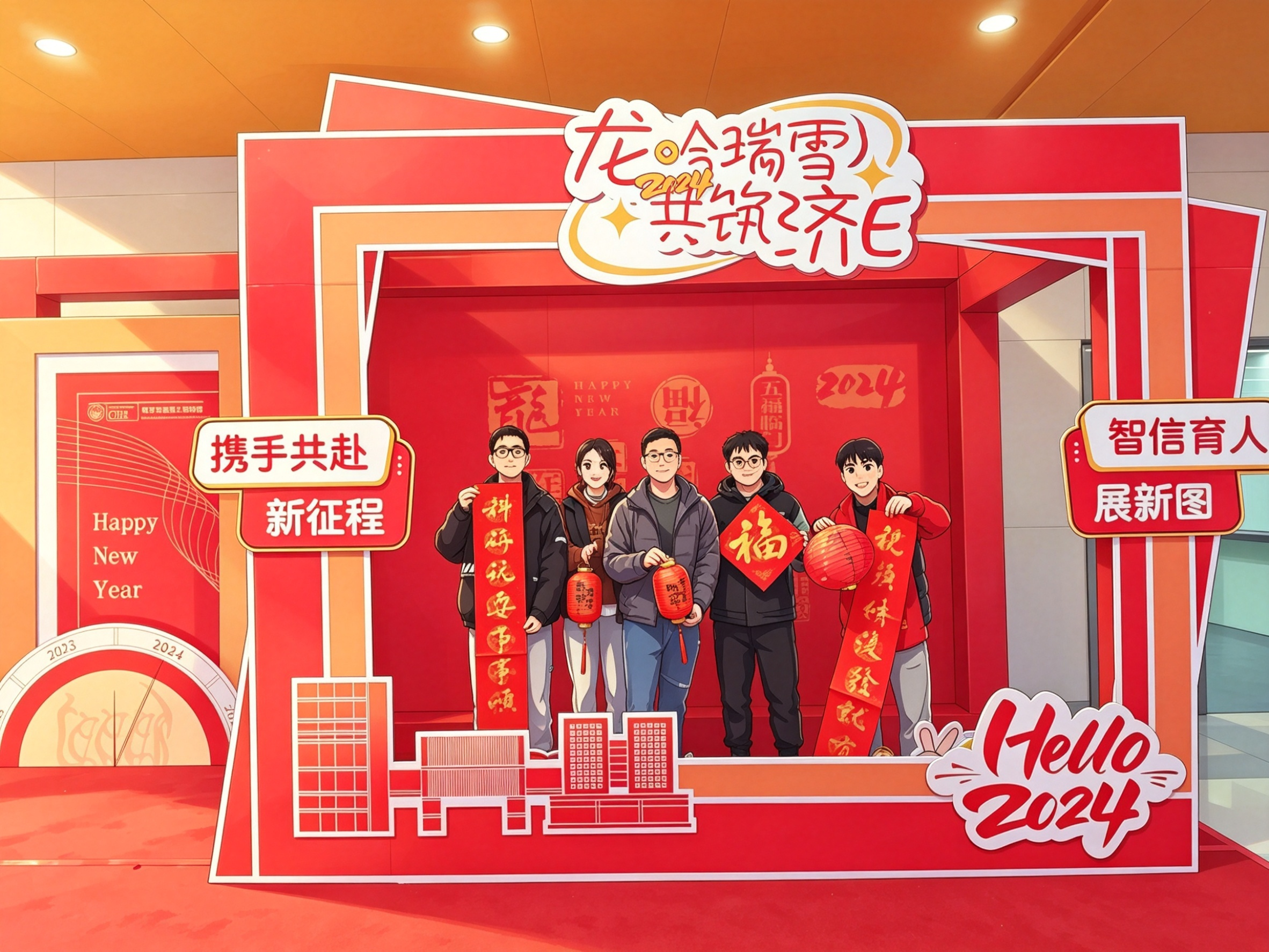 2024 年课题组合影